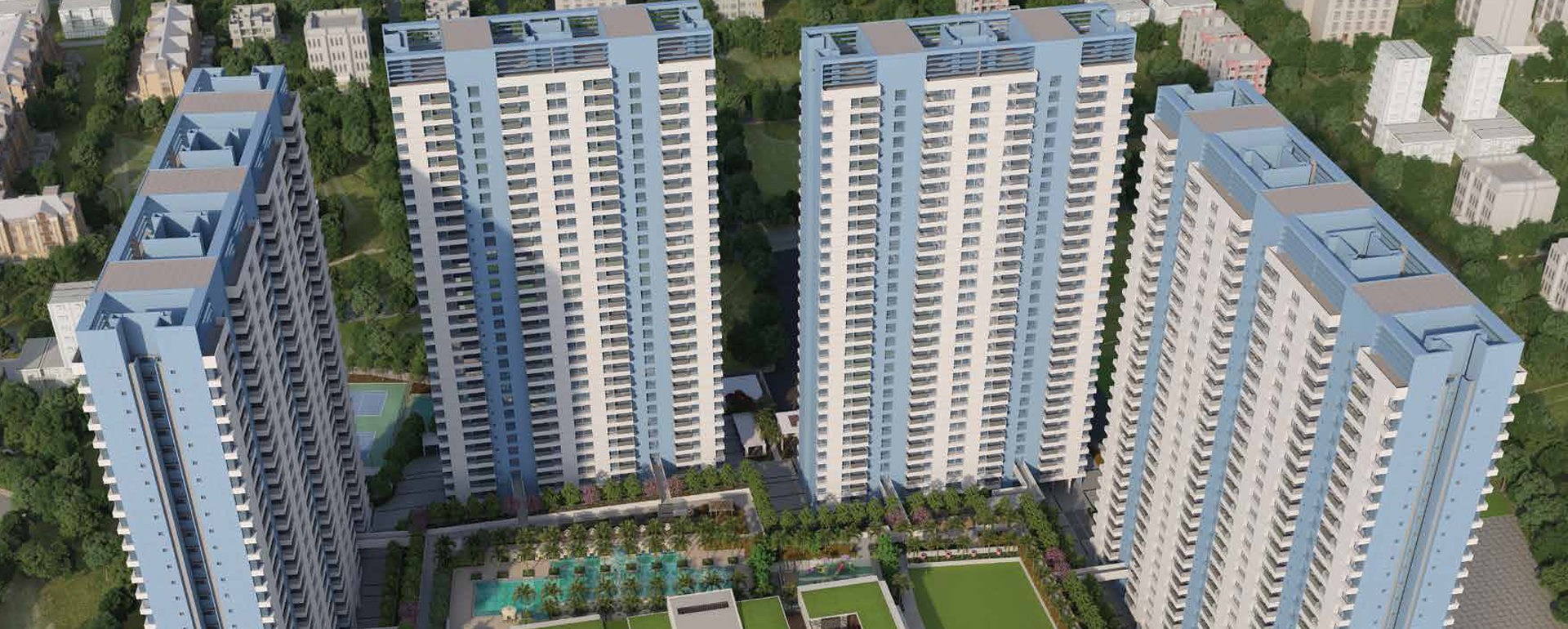 2 BHK Apartment For Resale in Kumar Parc Residences Hadapsar Pune  6855792