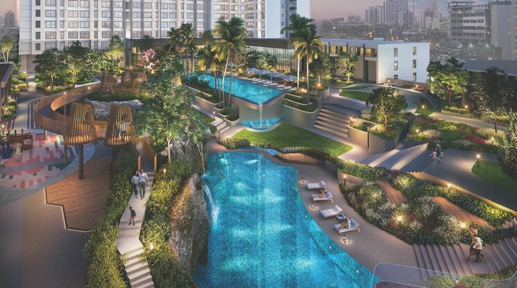 Garden, cci-rivali-park 3 Bedroom 1100 Sq.Ft. Apartment In Borivali East Mumbai 6856247