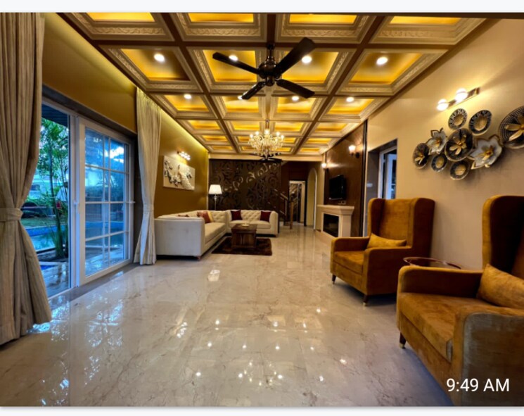 Living Room, swaraj-luxuria 4 Bedroom 5600 Sq.Ft. Villa In Ulwe Navi Mumbai 6858648