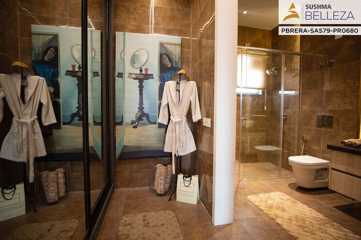 Gym, sushma-belleza 4 Bedroom 2800 Sq.Ft. Apartment In International Airport Road Zirakpur 6859115