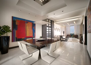 Living Room in 2 BHK Apartment at M3M Skywalk, Sector 74 – for Sale