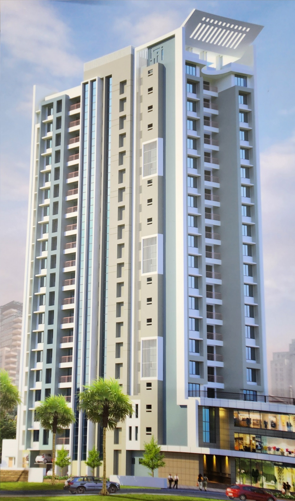 1 BHK Apartment For Resale in Kothari K D Hermitage Mira Road Mumbai  6863097