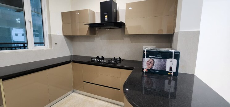 Kitchen, maya-green-lotus-saksham 4 Bedroom 2807 Sq.Ft. Apartment In Patiala Road Zirakpur 6868122