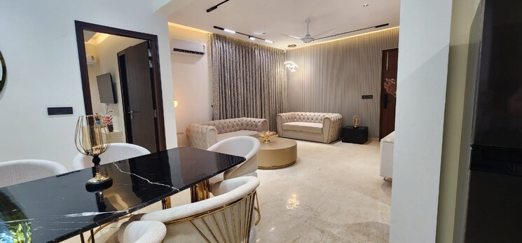 Living Room, maya-green-lotus-saksham 4 Bedroom 2807 Sq.Ft. Apartment In Patiala Road Zirakpur 6868122