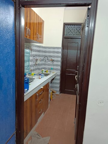 Kitchen in Studio Builder Floor at Lajpat Nagar – for Rent