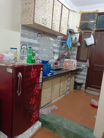 Kitchen in 1 BHK Builder Floor at Lajpat Nagar – for Rent