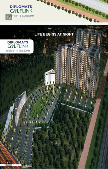 3 BHK Apartment For Resale in Sidhartha Diplomats Golf Link Sector 110 Gurgaon  6874443