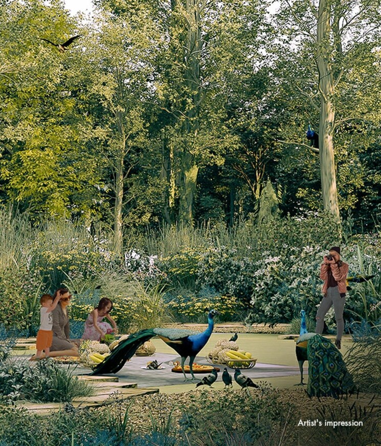 Garden, lodha-woods 3 Bedroom 1026 Sq.Ft. Builder Floor In Kandivali East Mumbai 6875154