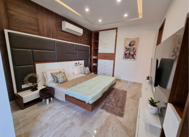 Living Room, mrs-hi-greens 3 Bedroom 1800 Sq.Ft. Apartment In Kishanpura Zirakpur 6875651