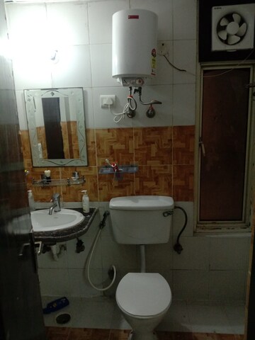 Bathroom in 3 BHK Apartment at Supertech Livingston, Sain Vihar – for Sale