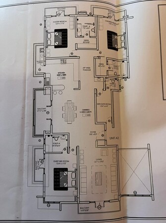 3 BHK Apartment For Rent in G Corp Sky Gardens Richmond Town Bangalore  6878118