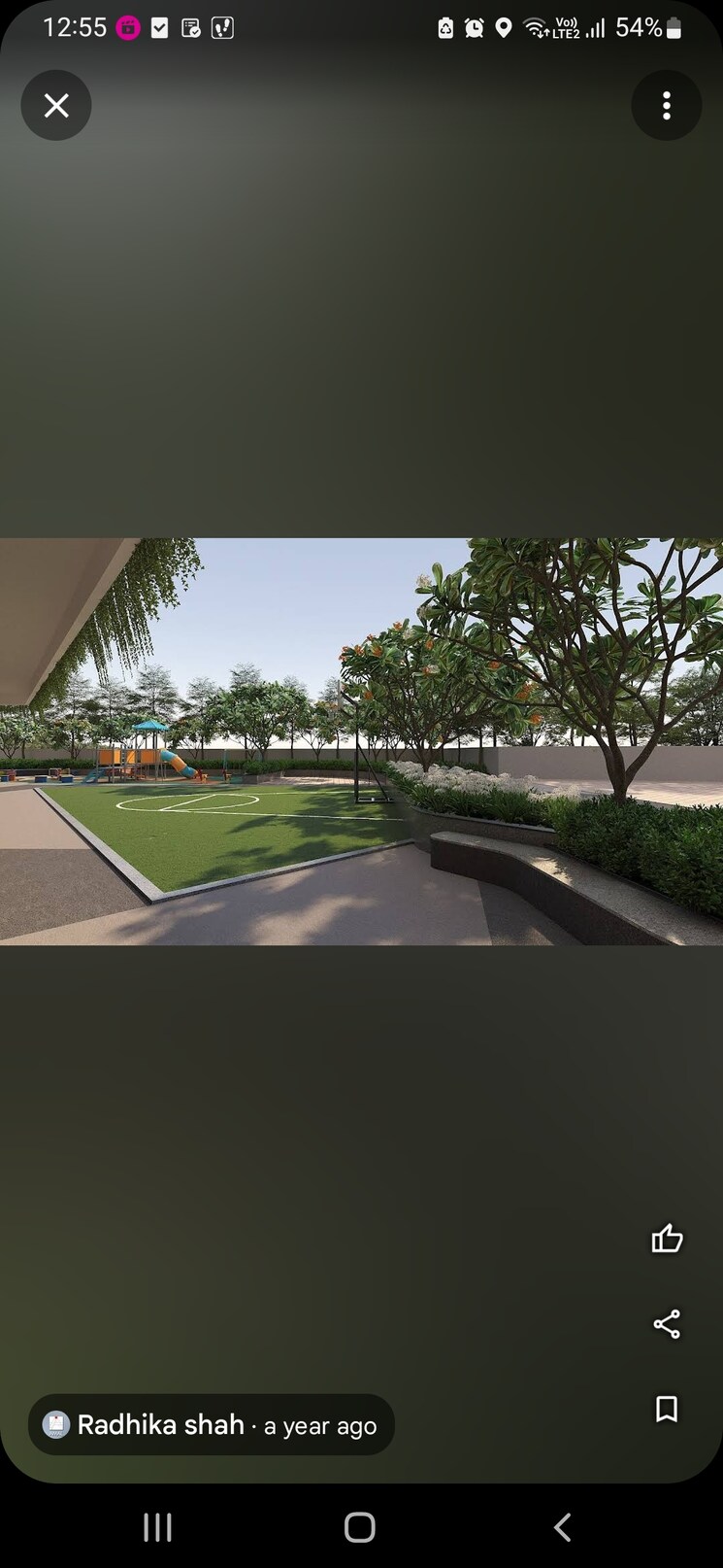 Garden, bhairav-ocean-breeze 3 Bedroom 852 Sq.Ft. Apartment In Kandivali West Mumbai 6885512