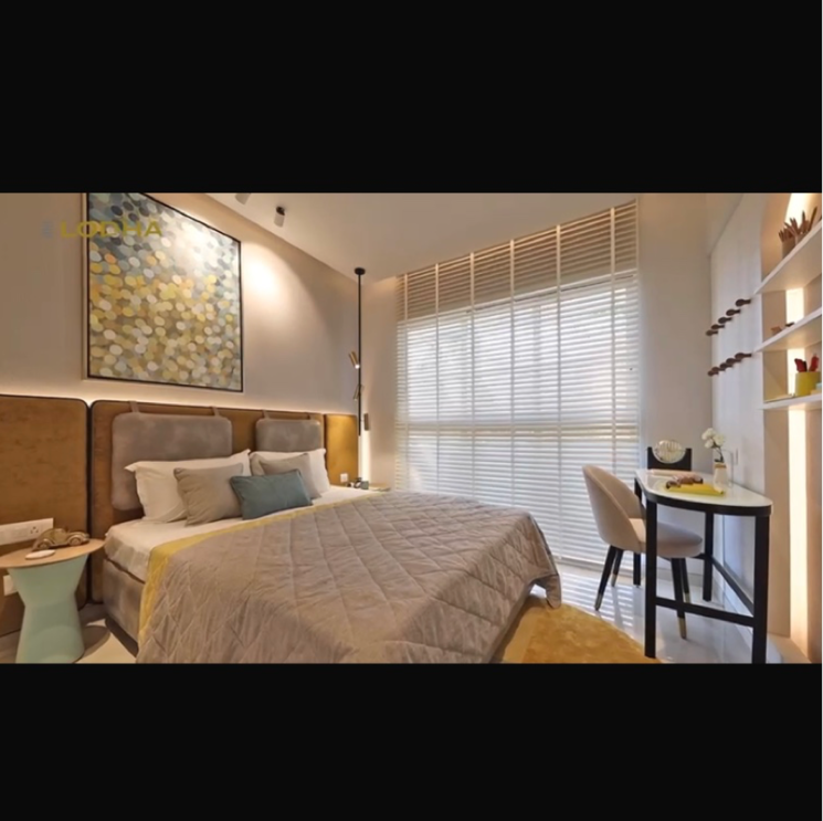 Bedroom, lodha-panache 2 Bedroom 908 Sq.Ft. Apartment In Mahalunge Pune 6891053