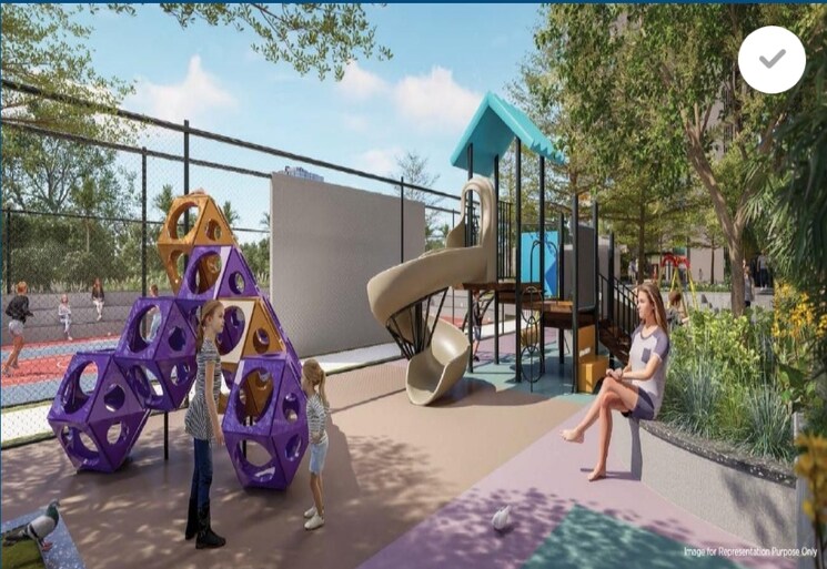 Garden, krisala-41-luxovert 3 Bedroom 1481 Sq.Ft. Apartment In Tathawade Pune 6891319