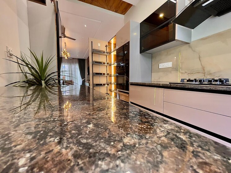 Kitchen, pir machalla 3 Bedroom 2180 Sq.Ft. Apartment In Pir Machalla Zirakpur 6891694