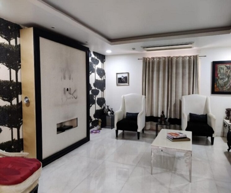 Living Room, cyber-meadows-society 5 Bedroom 5000 Sq.Ft. Villa In Kondapur Hyderabad 6895895