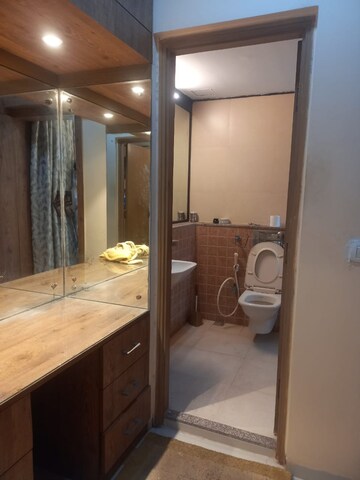 Bathroom in 3 BHK Apartment at Ambuja Neotia Bengal Ambuja Upohar, Garia – for Rent