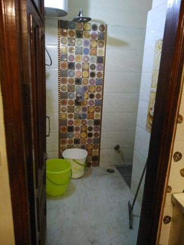 Bathroom in 2 BHK Builder Floor at Lajpat Nagar – for Rent