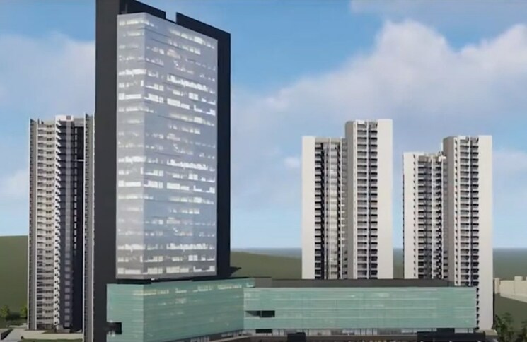 Exterior View, solitaire-world 3 Bedroom 1323 Sq.Ft. Apartment In Bibwewadi Pune 6899604