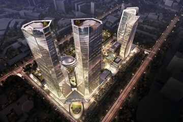  Office Space – Exterior View View at Bhutani Cyberthum, Sector 140a - for Sale