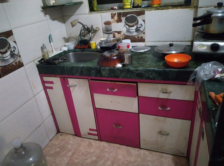 Kitchen, omkareshwar-chs 1 Bedroom 640 Sq.Ft. Apartment In Airoli Sector 20 Navi Mumbai 6901786