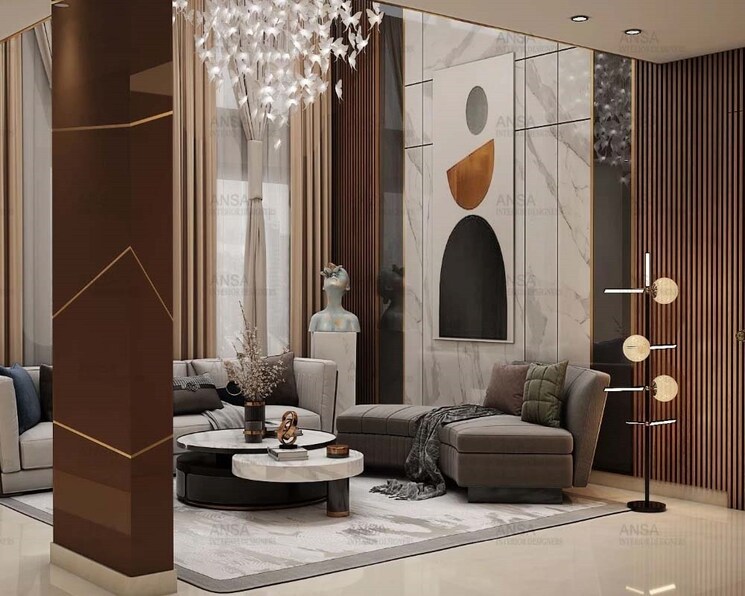 Living Room, shapoorji-pallonji-sarova-complex 3 Bedroom 1076 Sq.Ft. Apartment In Kandivali East Mumbai 6904166