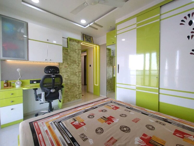 Bedroom, galaxy-green-woods 3 Bedroom 1725 Sq.Ft. Apartment In Kharghar Navi Mumbai 6907228