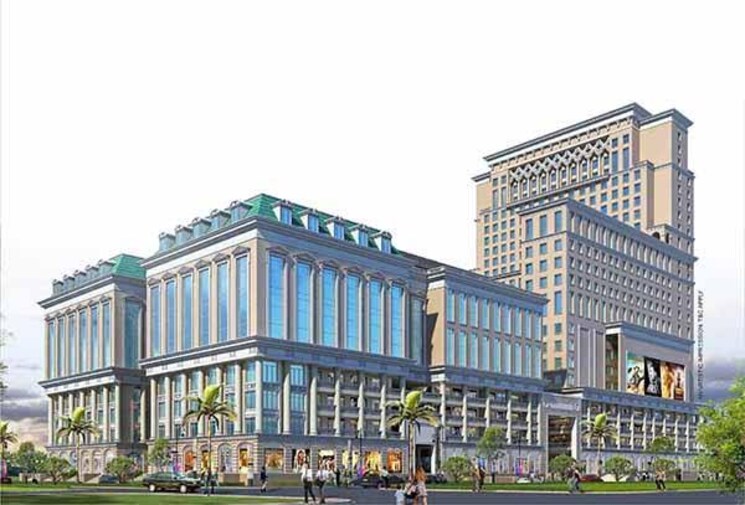 Exterior View, pks-town-central Studio 750 Sq.Ft. Apartment In Sector 16b Greater Noida Greater Noida 6907557