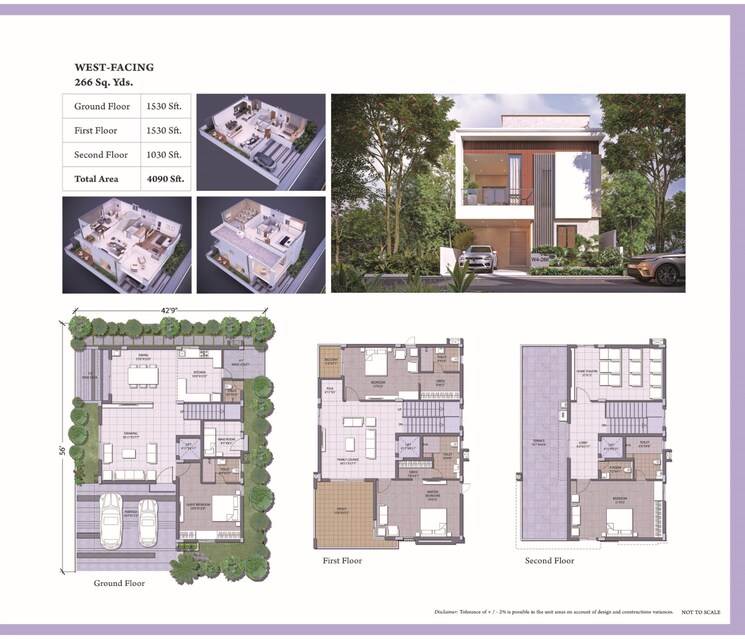 Master Plan, hallmark-floresta 4 Bedroom 4090 Sq.Ft. Villa In Patighanpur Hyderabad 6910220
