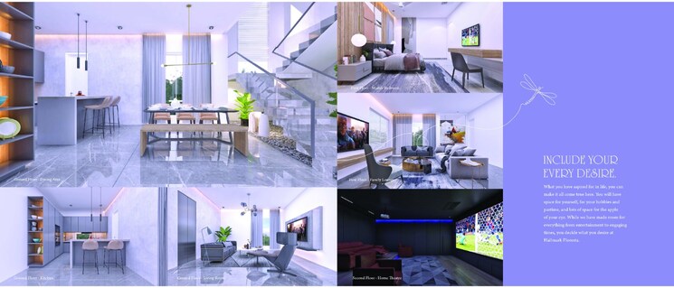 Kitchen, hallmark-floresta 4 Bedroom 4090 Sq.Ft. Villa In Patighanpur Hyderabad 6910220