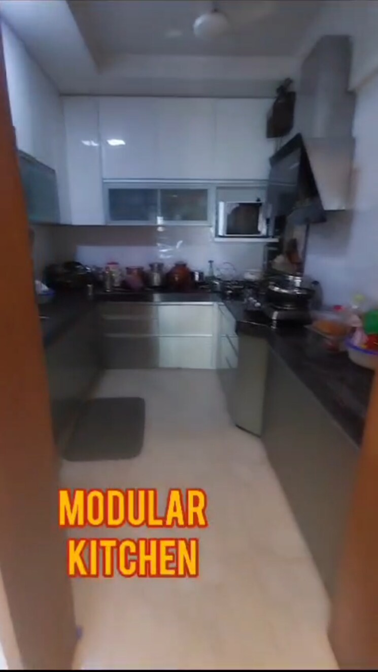 Kitchen, siddhi-highland-park-phase-2 3 Bedroom 1400 Sq.Ft. Apartment In Kapur Bawdi Thane 6917830