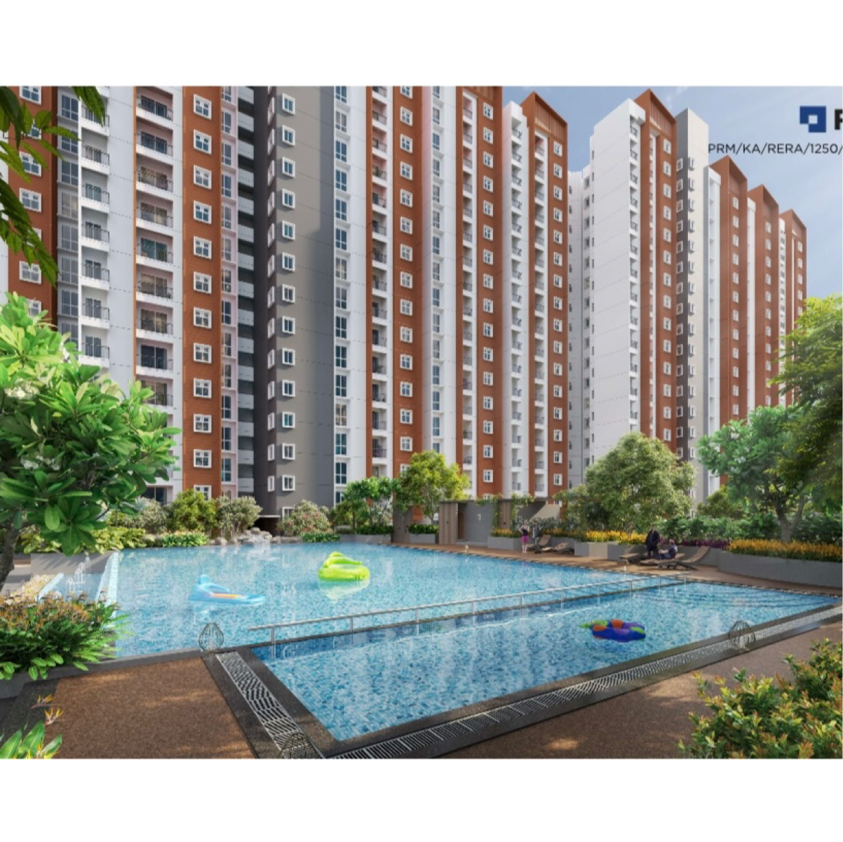 2 BHK Apartment For Resale in Provident Botanico Soukya Road Bangalore 6920546