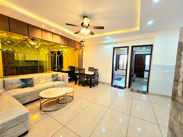 Living Room in 3 BHK Builder Floor at Peer Mucchalla – for Sale