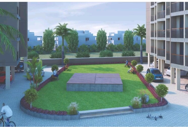 Garden, aashray-aanand 1 RK 400 Sq.Ft. Apartment In Ambernath East Thane 6941243
