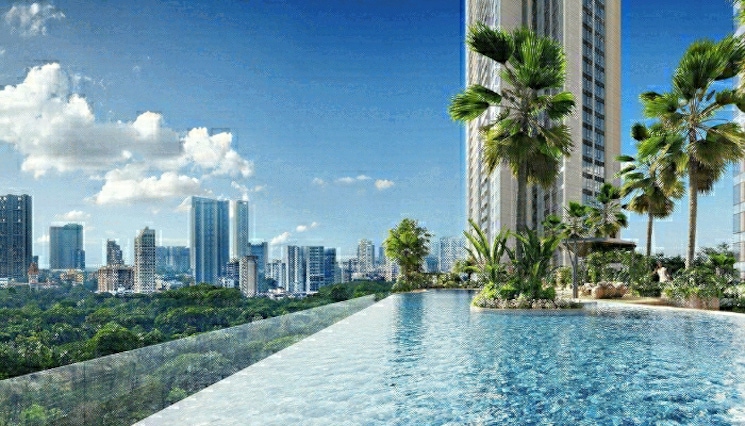Swimming Pool, piramal-aranya 4 Bedroom 2880 Sq.Ft. Apartment In Byculla Mumbai 6942382