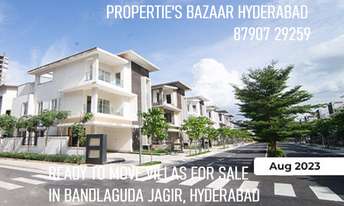 5 BHK Villa For Resale in SMR SMS Vinay Casa Carino Bandlaguda Jagir Hyderabad 6943389