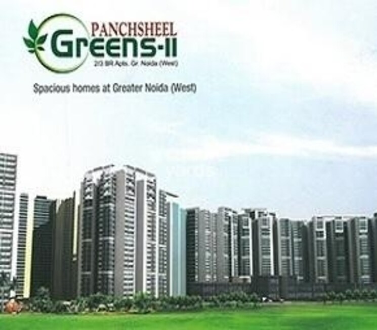 Exterior View, panchsheel-greens-ii 2 Bedroom 915 Sq.Ft. Apartment In Sector 16 Greater Noida Greater Noida 6950025