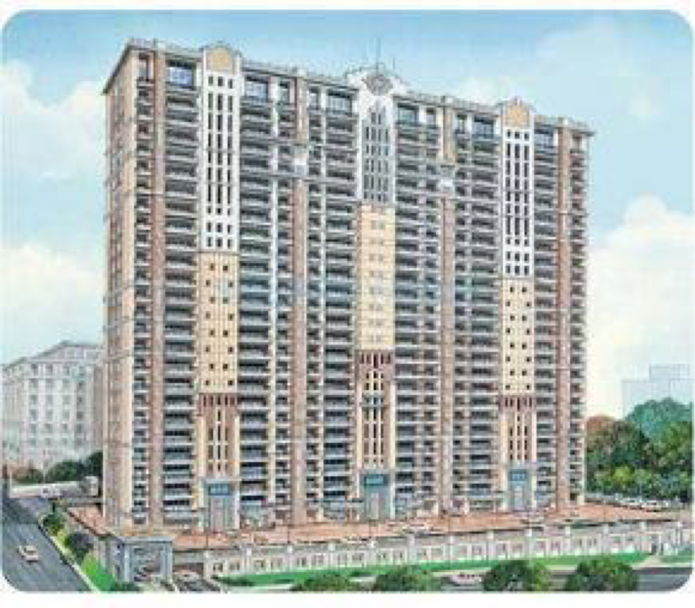 3 BHK Apartment For Rent in Hiranandani Tribeca Patlipada Thane  6952675