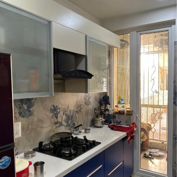 Kitchen, emaar-palm-hills 3 Bedroom 1450 Sq.Ft. Apartment In Sector 77 Gurgaon 6953379