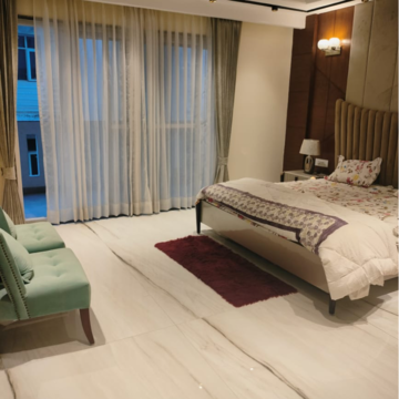 Master Bedroom in 4 BHK Builder Floor at Vipul World Floors, Sector 48 – for Rent