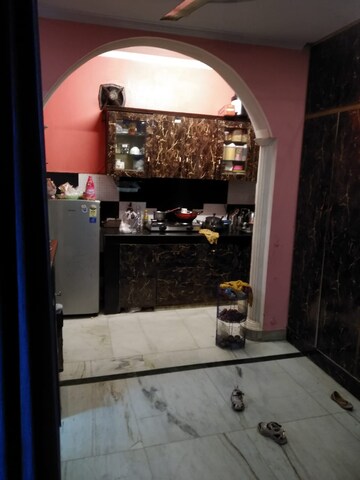 Kitchen in Studio Builder Floor at Lajpat Nagar – for Rent