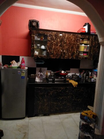 Kitchen in Studio Builder Floor at Lajpat Nagar – for Rent