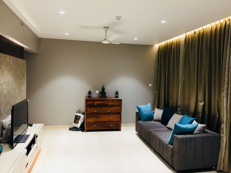 Living Room, krisala-41-luxovert 2 Bedroom 811 Sq.Ft. Apartment In Tathawade Pune 6957506