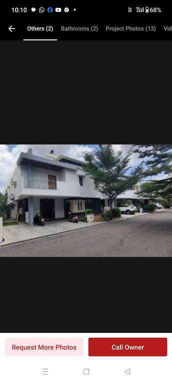 4 BHK Villa For Rent in Kanishka Vessella Homes Kondapur Hyderabad  6958642