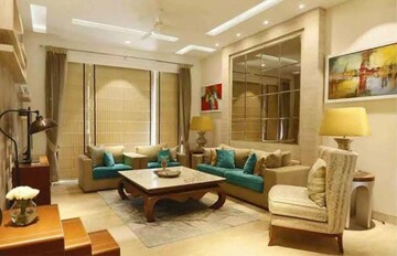 Living Room in 4 BHK Penthouse at Ambience Creacions, Sector 22 – for Sale