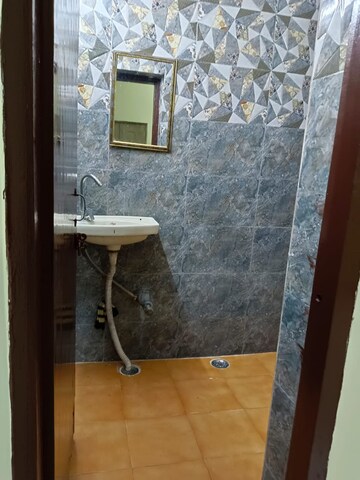 Bathroom in 1 BHK Builder Floor at Lajpat Nagar – for Rent