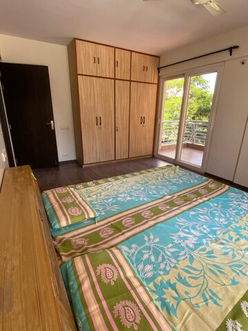 Master Bedroom in 3 BHK Apartment at Nyati Wind Chimes, Undri – for Rent