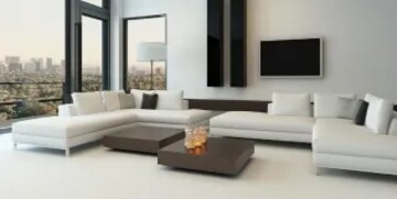 Living Room in 4 BHK Apartment at Nerul Sector 18a – for Sale