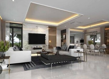 Living Room in 3 BHK Apartment at Conscient Parq, Sector 80 – for Sale