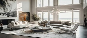 Living Room in 3 BHK Apartment at Conscient Parq, Sector 80 – for Sale
